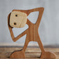 Hangover or Headache Wooden Sculpture