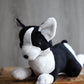 Black & White Dog Plushie