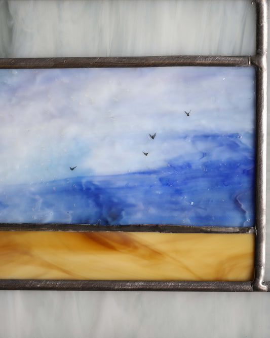 Medium Stained Glass Landscape