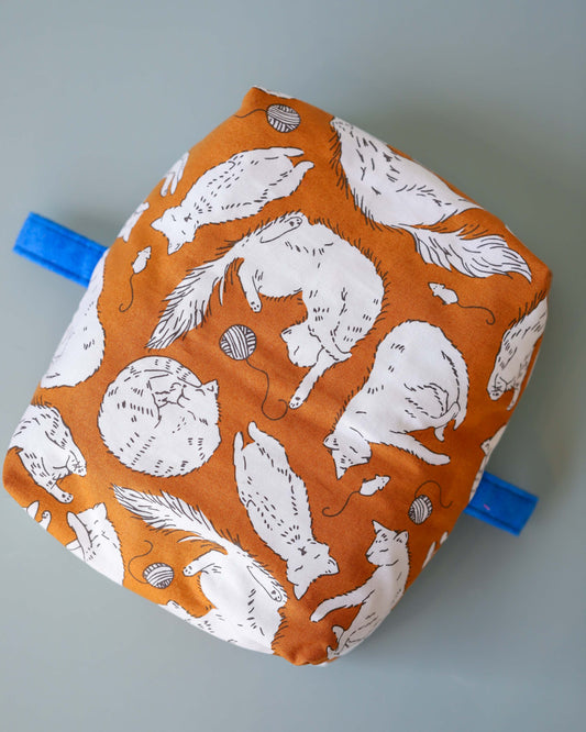 Zippered Pouch - Cats