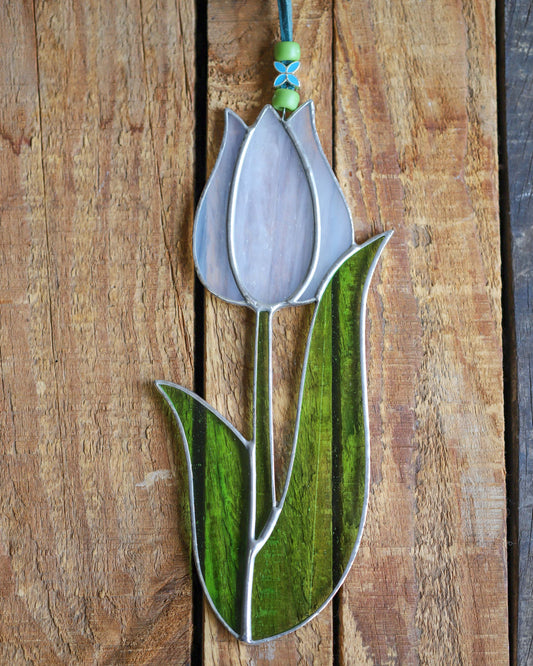 Stained Glass Tulip