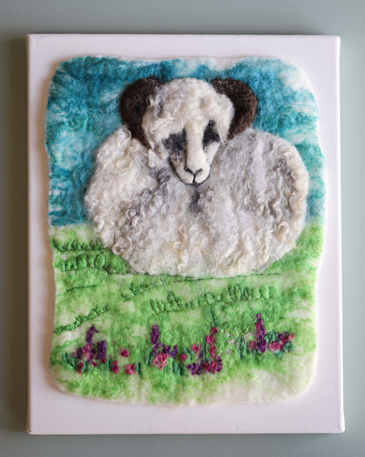 Sheep Fibre Art