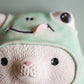 Frog Suit Cat Wall Pillow