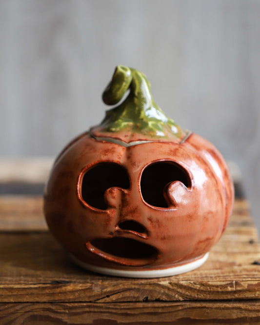 Pumpkin Candle Holder