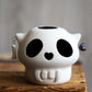 Big Cat Skull Bud Vase