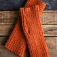 Fingerless Gloves, Orange