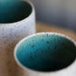 Cup, Speckled - Blue