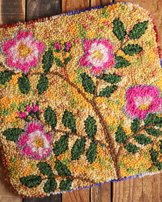 "Rose Bush" Chair Pad