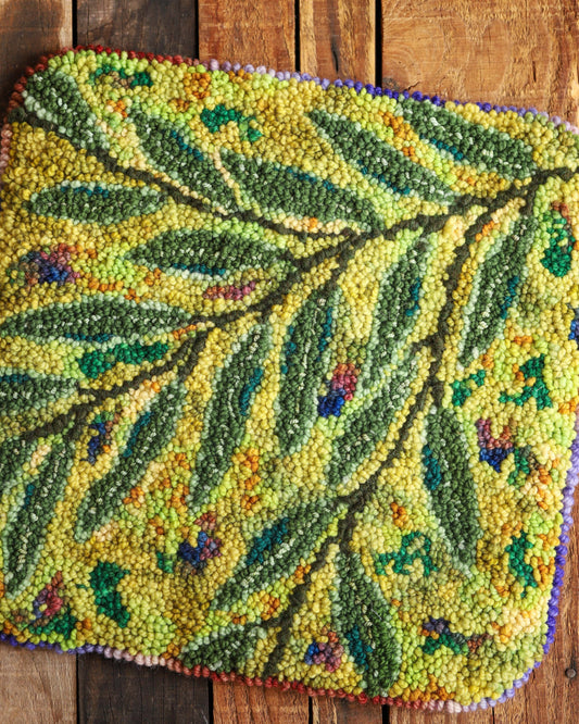 "Willow Leaves" Chair Pad