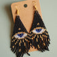 Evil Eye Beaded Earrings