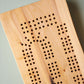 Spalted Birch Cribbage Board