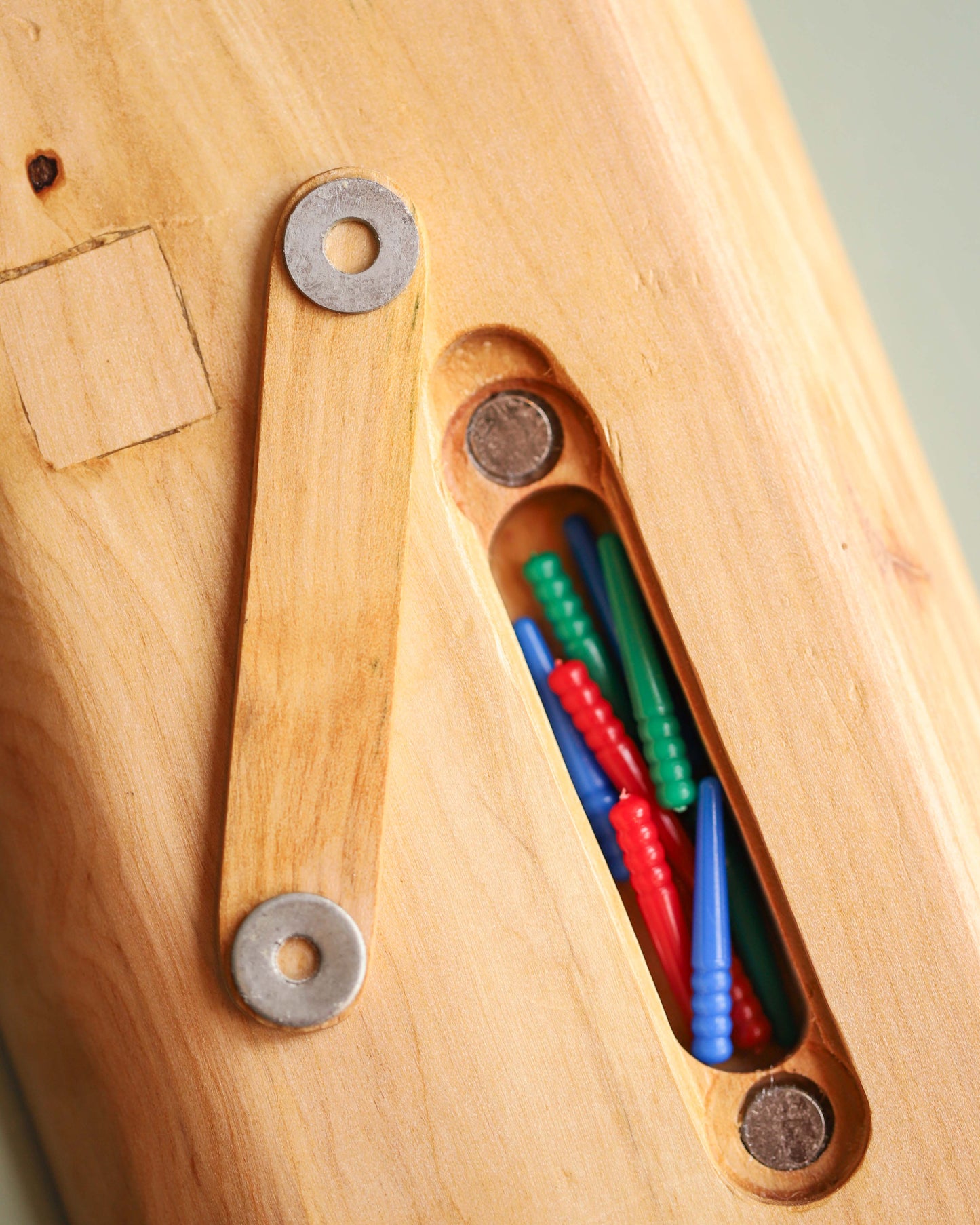 Spalted Birch Cribbage Board