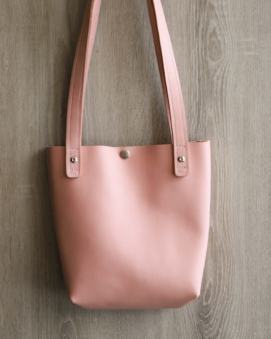 Pink Leather Purse