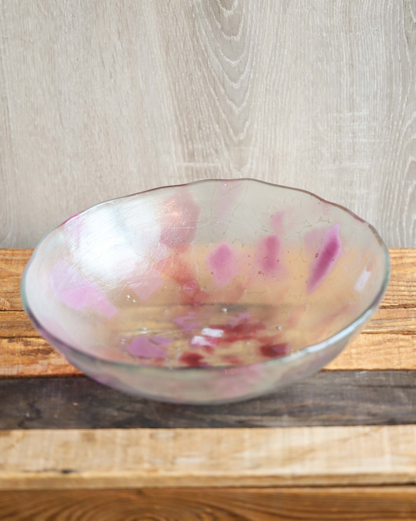 Lilac Glass Bowl