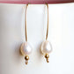 White Pearl Earrings