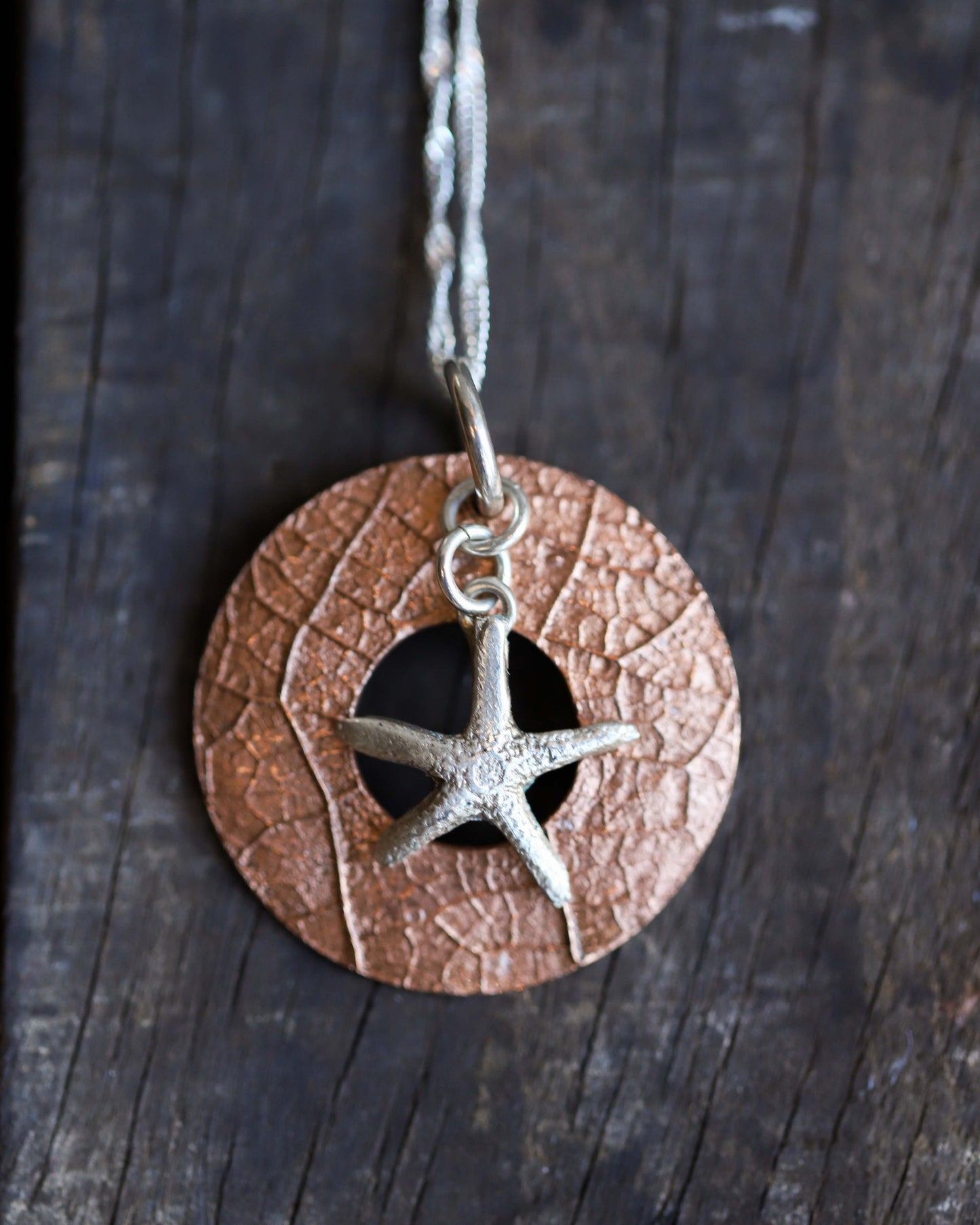 Starfish Landscape Pendant