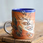 Soda Fired Decorated Mug