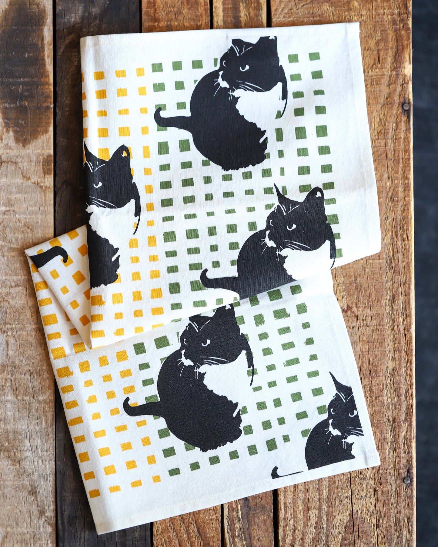 Kitten Tea Towel