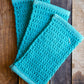 Woven Cloth - Aqua