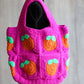 Crocheted Orange Bag