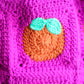 Crocheted Orange Bag