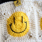 Crocheted Smiley Face Bag
