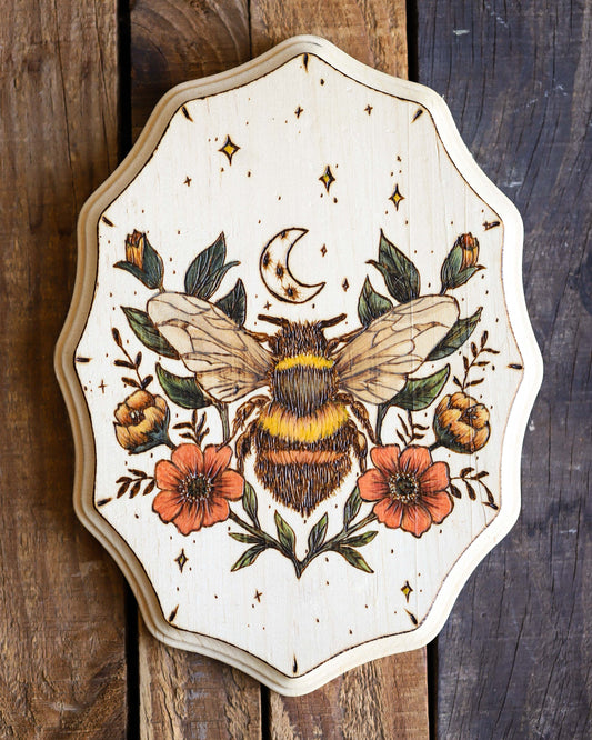 Bee Pyrography