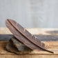 Copper Feather on Rock