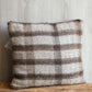 Brown & White Pillow