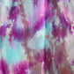 Purple & Blue Silk Scarf