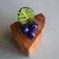 Glass Saskatoonberry Sculpture