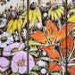 Prairie Lillies, Wild Rose, Daisies Pyrography