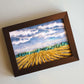 Black Framed Felted Landscape