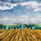 Black Framed Felted Landscape