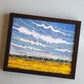 Black Framed Felted Landscape