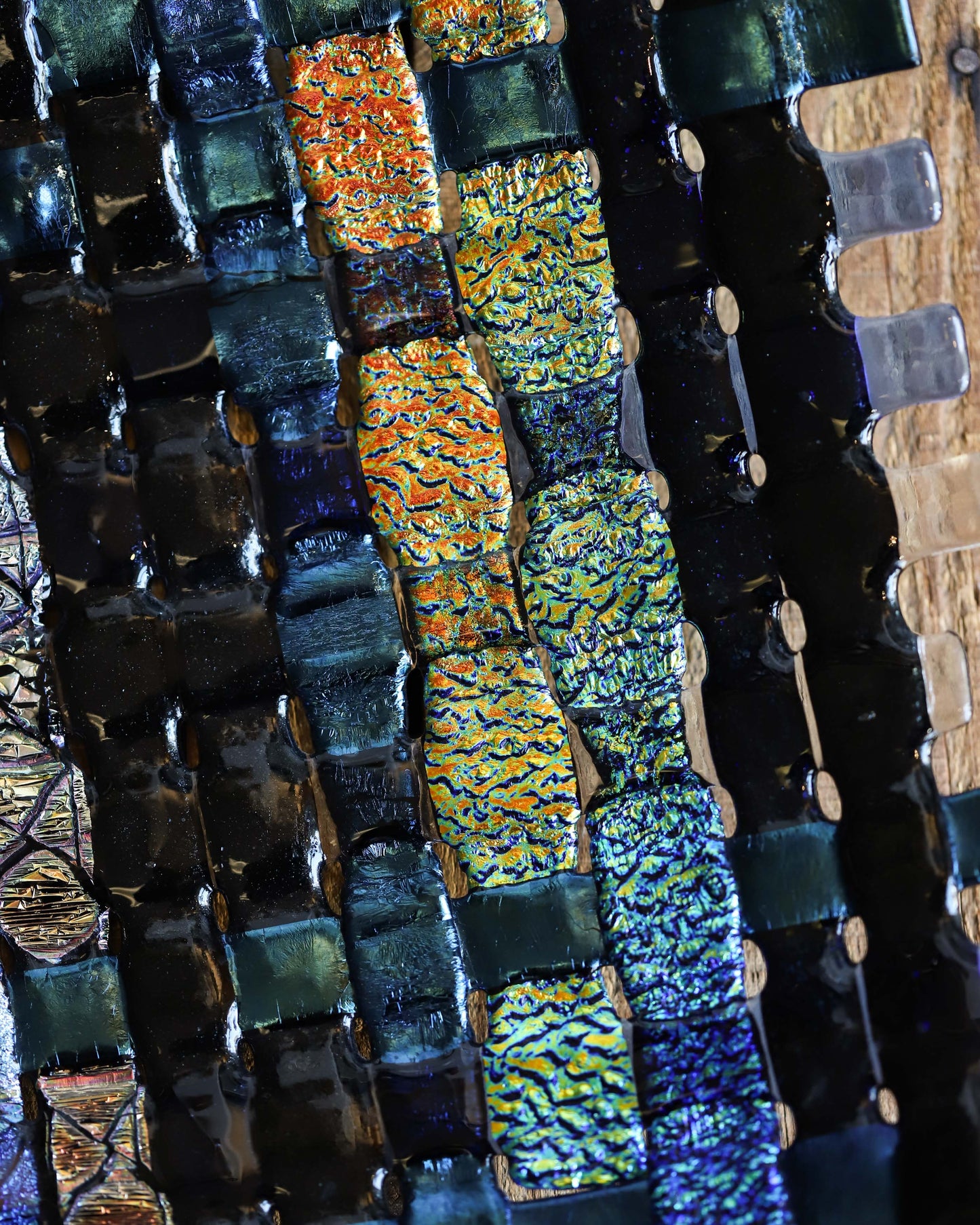Large Woven Glass Dish
