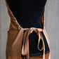 Kitten Apron in Light Orange