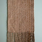 Woven Brown Scarf
