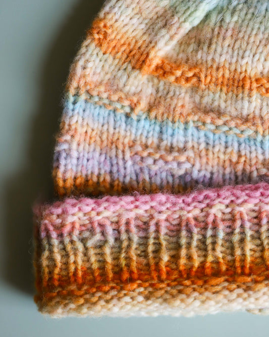 Orangey Flow Slouch Toque