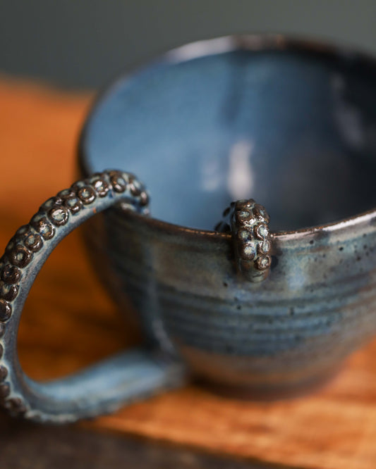 Deep Blue Octopus Mug