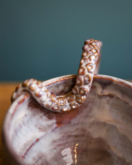 Light Purple Octopus Mug