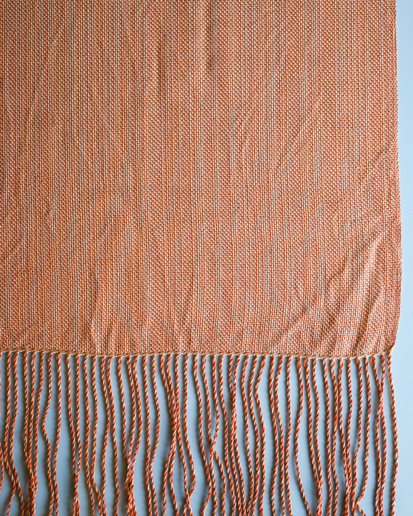 Handwoven Scarf - Orange