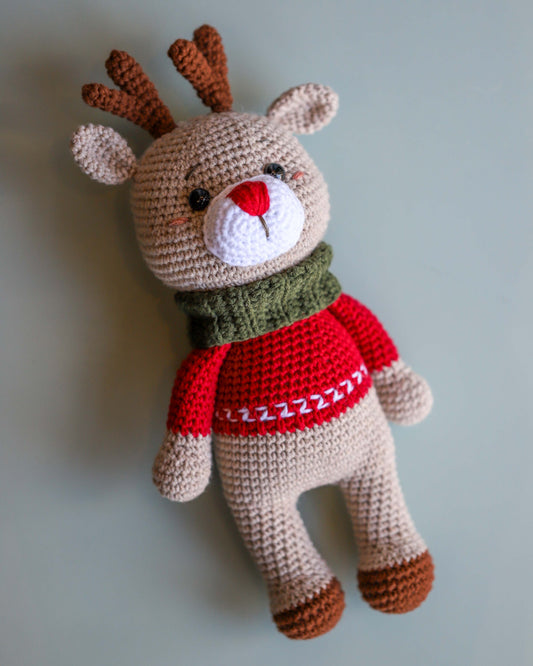 Crocheted Reindeer