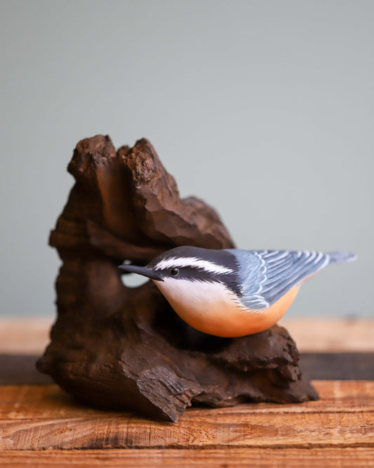 Nuthatch Carving
