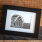 Family Farm Framed Print