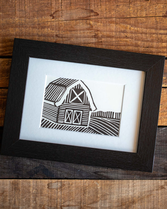 Family Farm Framed Print