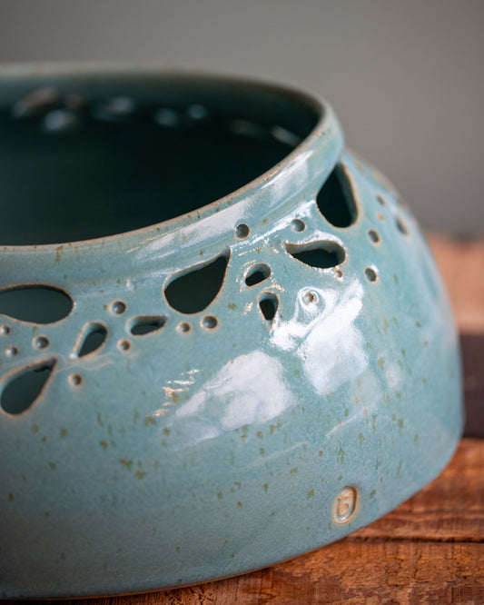 Pierced Planter/Yarn Bowl
