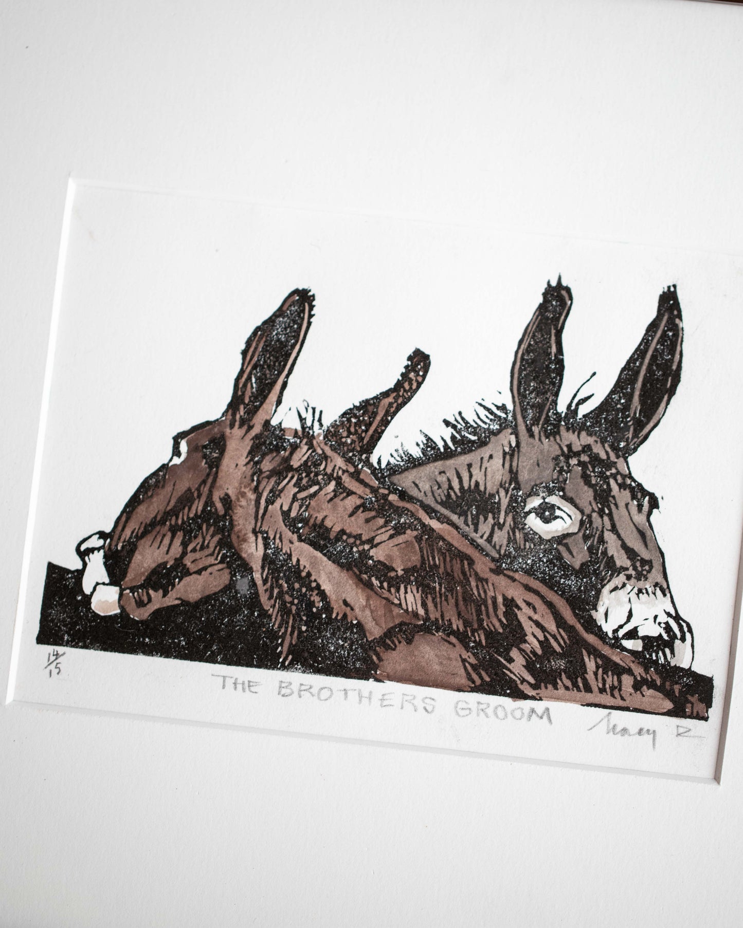 The Brothers Groom Framed Print