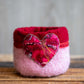 Valentine's Heart Felted Bowl