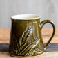 FB Mug - Olive Green Wheat
